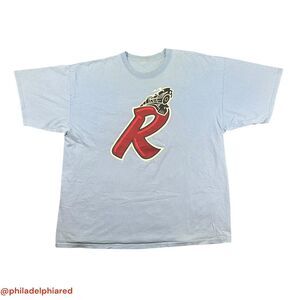 Vintage Y2K 2000's 2008 Reading Phillies T-shirt mens XL